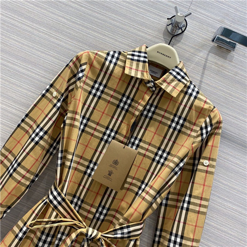 Burberry plaid dress online