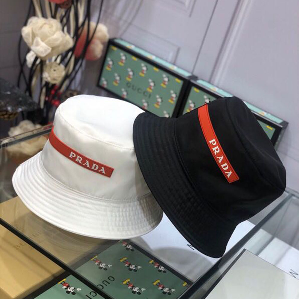 Prada technical fabric cap outlet